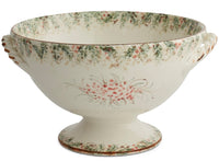 Arte Italica - Footed Bowl w/ Handles - Natale Christmas Collection