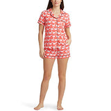 BedHead - Stretch Short Sleeve Shorty PJ Set - On the Catwalk - Small
