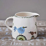 Hannah Turner - Small Ceramic Creamer Jug - Birdlife