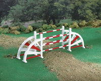 Breyer - Show Jumping Oxer - Red and White