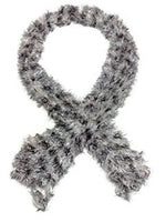 Magic Scarf - Super Soft Scarf - Multi-Colored White & Black