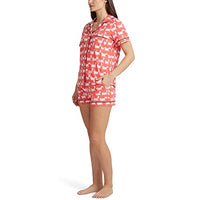 BedHead - Stretch Short Sleeve Shorty PJ Set - On the Catwalk - XSmall