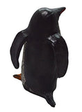 PotTerre Raku Penguin - 5" Attentive - Naked Raw Finish