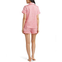 BedHead - Stretch Short Sleeve Shorty PJ Set - Seashells - X-Small
