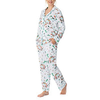 BedHead - Classic Long Sleeve Pajama Set - Ski Village - Large (US 12-14)