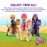 Breyer Piper's Pony Tales Doll and Pony Set, Piper + Spark, 6-Inch Posable Rider and 7-Inch Horse for Creative Play, Toy for Boys & Girls 3+