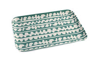 Bobs Your Uncle - Melamine Serving Trays Set of 3 - Green & Brown
