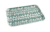 Bobs Your Uncle - Melamine Serving Trays Set of 3 - Green & Brown