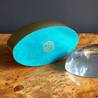 Jonathan Adler - Globo Box - Brass & Clear - Medium