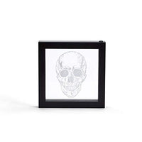 Two's Company - 9x9 Skull Light Box