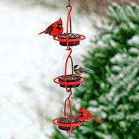 Couronne - Hummble Bold Bird Feeder - Red