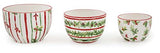 Boston International - Nesting Prep Bowls 3 Sizes - Peace Tree