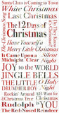 Boston International - Paper Guest Towel 16 Count - Christmas Songs