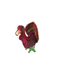 Twoolies - Stuffed Colorful Wool Animal - Turkey - Medium - 7" Tall
