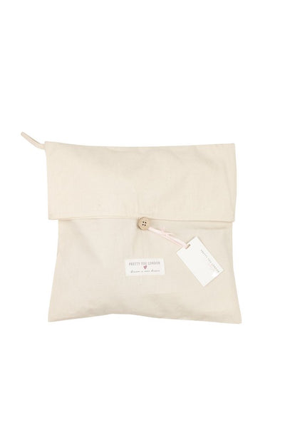 Pretty You London - Raw Cotton Gift Bag - Natural