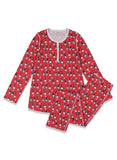 Roller Rabbit - Kids Pajama Set - Gnoel - Red - 6T