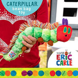 KIDS PREFERRED - World of Eric Carle, The Very Hungry Caterpillar Bean Bag Toy, 10 inches