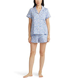 BedHead - Short Sleeve Shorty PJ Set - Flower Child - Medium