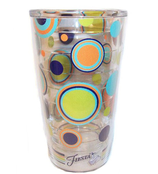 Tervis Tumbler - 16oz - Fiesta Grape Citrus Dots