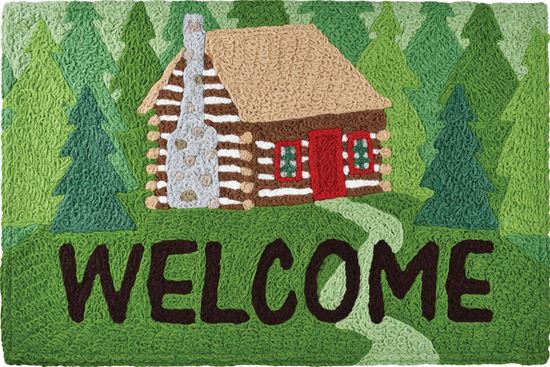 Jellybean - Indoor/Outdoor Rug - Welcome to The Cabin