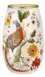 Stony Creek - Pre-Lit Small Vase - Spice Season - Peacock