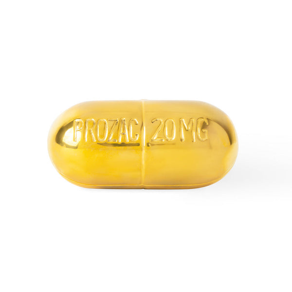 Jonathan Adler - Brass Pill Box - Prozac