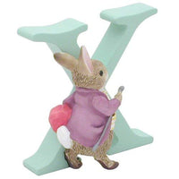 Enesco - Beatrix Potter Alphabet Letter - "X" Old Mr. Benjamin Bunny