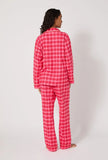 BedHead - Classic Woven Flannel L/S PJ Set - Wonderland Plaid - Large