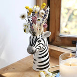 Lisa Angel UK - Ceramic Vase - Zebra Head