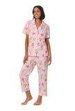 BedHead - S/S Cotton Crop PJ Set - Western Wildflowers - Large