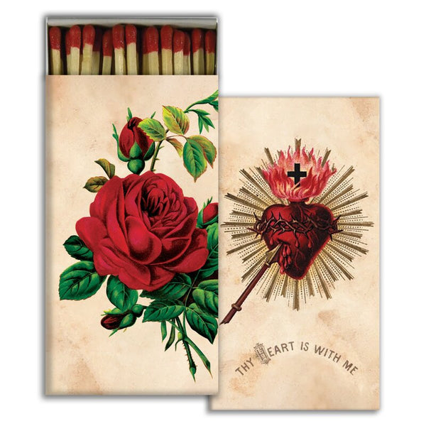 HomArt - Match Box Set of 2 - Heart Aflame