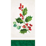 Creative Converting 3-Ply Napkins - Holiday Holly - 16 Count