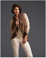 Coco & Carmen - Crochet Cable Knit Vest - Taupe - Small / Medium