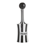 Jonathan Adler - Black & White Vice Decanter - Whiskey