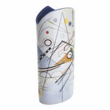 Dartington Crystal - Silhouette Vase - John Beswick d'art Kandinsky Composition VIII