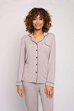 Pretty You London - Bamboo Pajama Set - Mink - Size 14