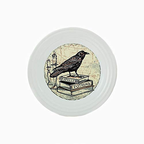 Fiesta - 9" Luncheon Plate - Mystical Halloween - Raven