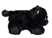 Wild Republic Black Cat Plush, Stuffed Animal, Plush Toy, Gifts for Kids, Hug’Ems 7"