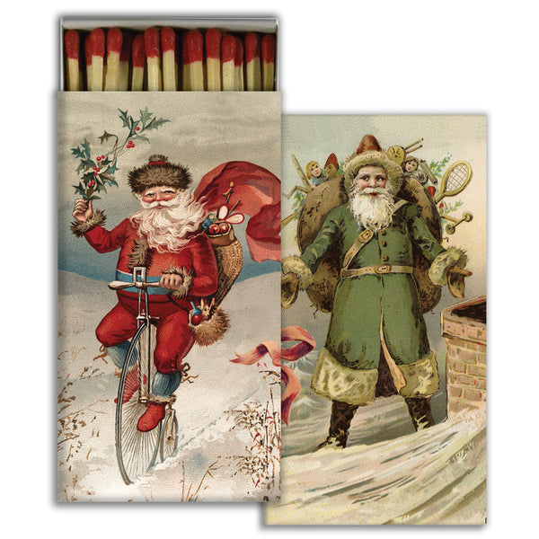 HomArt - Match Box Set of 2 - Adventuring Santas
