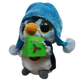 Aurora - YooHoo & Friends - Holiday Christmas - Caroler Penguin - w/ Sound - 5"