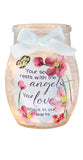 Stony Creek - 4" Glass USB Lighted Jar w/Ribbon - Treasured Memories