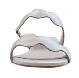 Patricia Green - Scalloped Sandal - Bali - Beige - Size 7