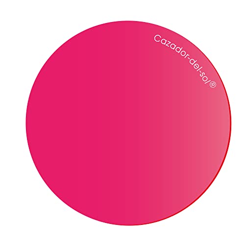Cazador-del-sol - 4" Luminous James Coaster - Red