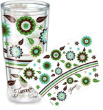 Tervis Tumbler - 16oz. - Fiesta Cool Blue Flowers