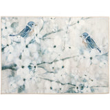 Olivia's Home - 32" x 22" Accent Rug - Spring Dogwood & Song Birds