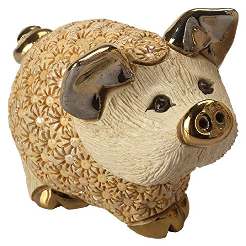 De Rosa - Piglet Standing Figurine - Orange