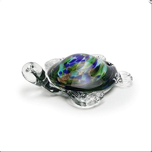 Dynasty Gallery - Glass Figurine - Sea Turtle - Tidepool Green