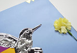Iconz Art - Metal Collage Wall Art - Humming Bird
