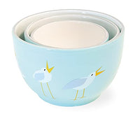 Boston International - Nesting Prep Bowls 3 Sizes - Seagulls