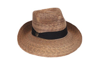 Tula Hats - Women's Palm Hat - Margo Black Ribbon